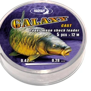 Biztonságos fizetés KATRAN GALAXY CAST TAPER MONO SHOCK LEADER VASTAGODÓ ELŐTÉT ZSINÓROK