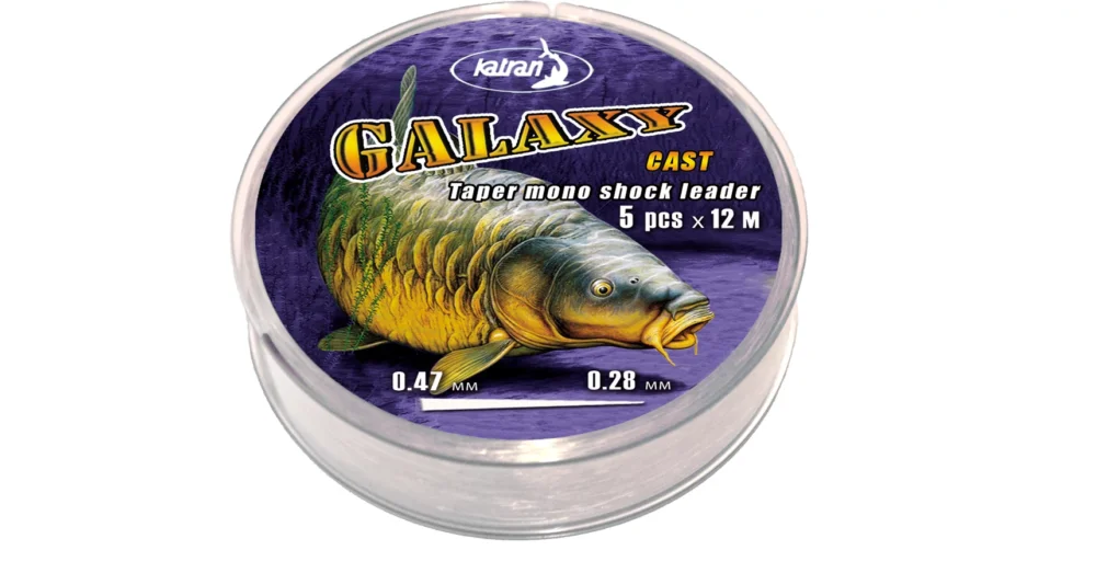 Biztonságos fizetés KATRAN GALAXY CAST TAPER MONO SHOCK LEADER VASTAGODÓ ELŐTÉT ZSINÓROK