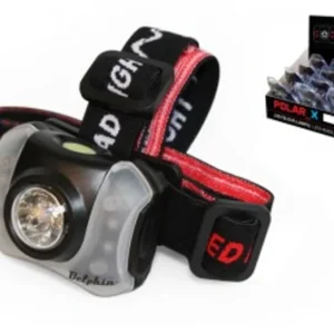 DELPHIN POLAR-X FEJLÁMPA 5+4LEDES Kiárusítás