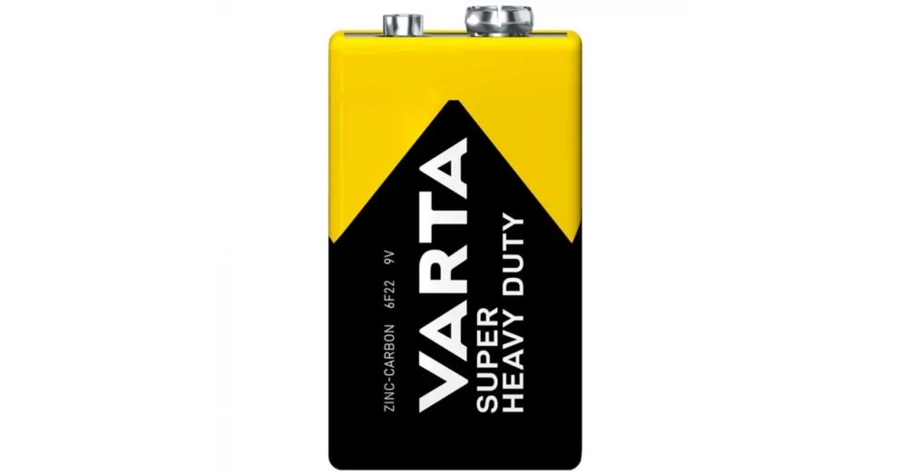 VARTA SUPER HEAVY DUTY 9V-OS ELEM Szuper ajánlat
