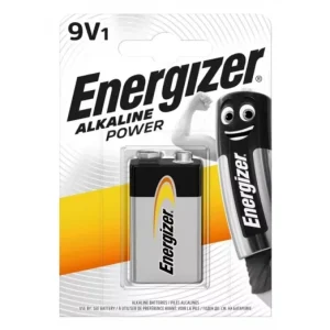 ENERGIZER ALKALINE POWER 9V-OS ELEM 1DB Azonnali szállítás