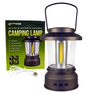 Vedd meg online OUTDOOR ACTIVE BLUETOOTH LIGHTBOX KEMPING LÁMPA HANGSZÓRÓVAL