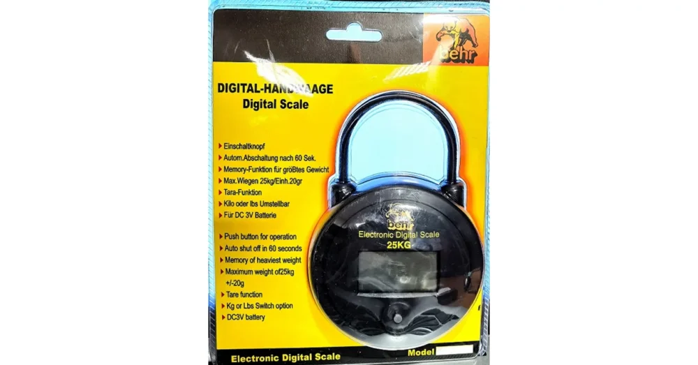 BEHR DIGITÁLIS MÉRLEG 25KG Legnépszerűbb