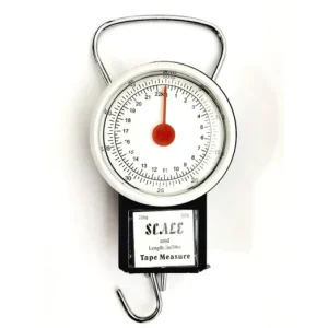 Gyors kiszállítás BAGGAGE SCALE ANALÓG MÉRLEG MÉRŐSZALAGGAL