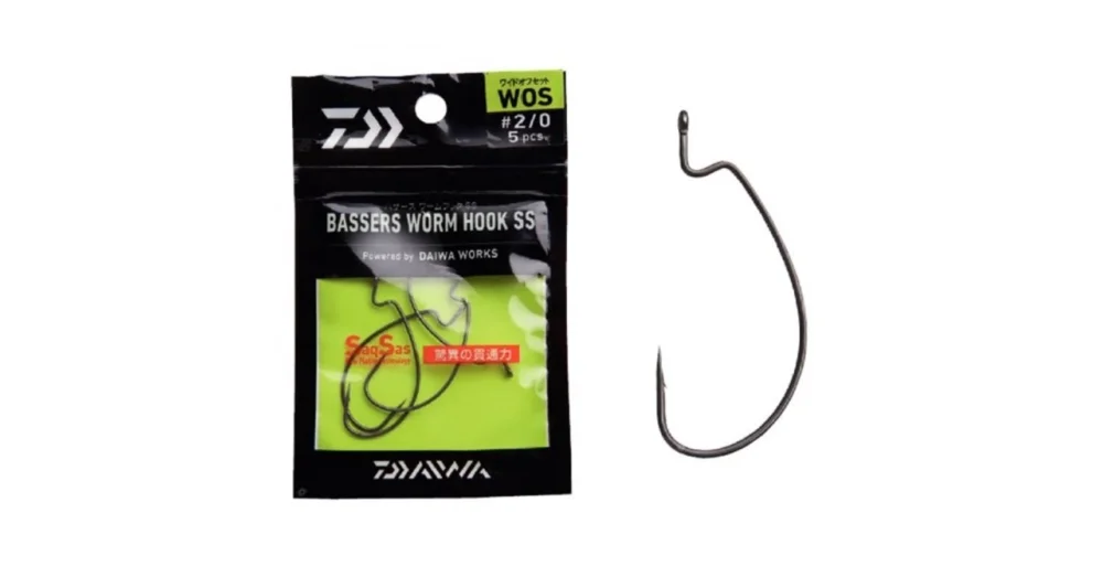 Akció DAIWA BASSERS WORM HOOK WOS