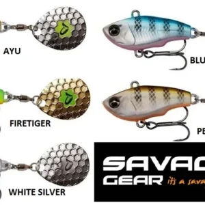 Gyors szállítás SAVAGE GEAR FAT TAIL SPIN MŰCSALIK 6,5CM 16G