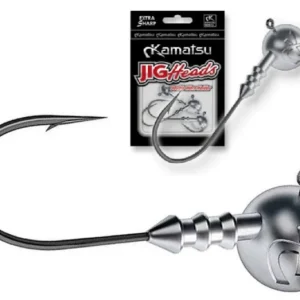 KAMATSU BIG JIG HEAD JIG FEJEK 10/0 3DB/CS Gyors szállítás