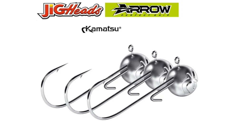 KAMATSU JIG HEADS ARROW 2-ES JIG FEJEK 3DB Végkiárusítás