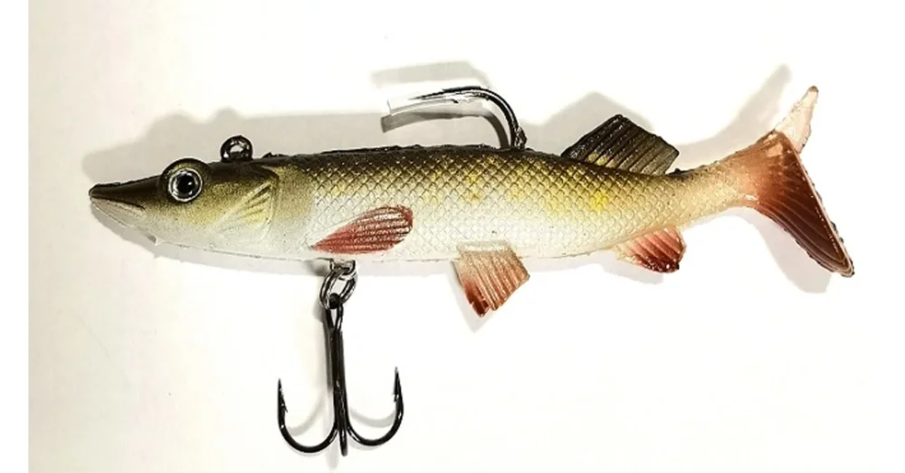 BEHR TRENDEX SOFT-BAIT 3D PIKEY CSUKA 12CM 26G 2DB61-55912 Biztonságos fizetés