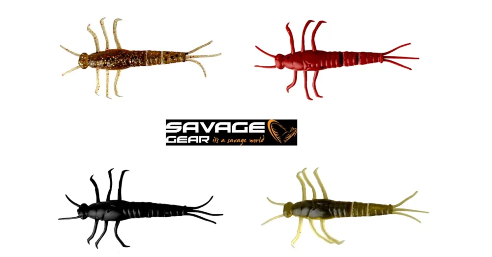 Expressz szállítás SAVAGE GEAR 3D PVC MAYFLY LÁRVA IMITÁCIÓK 5CM 1GR