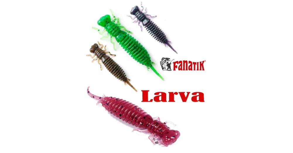 FANATIK LARVA SZITAKÖTŐ LÁRVA IMITÁCIÓ 2,5" 7DB/CS 6CM Gyors kiszállítás