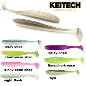 Árcsökkenés KEITECH EASY SHINER GUMIHAL 2" 5,5CM 12DB/CS