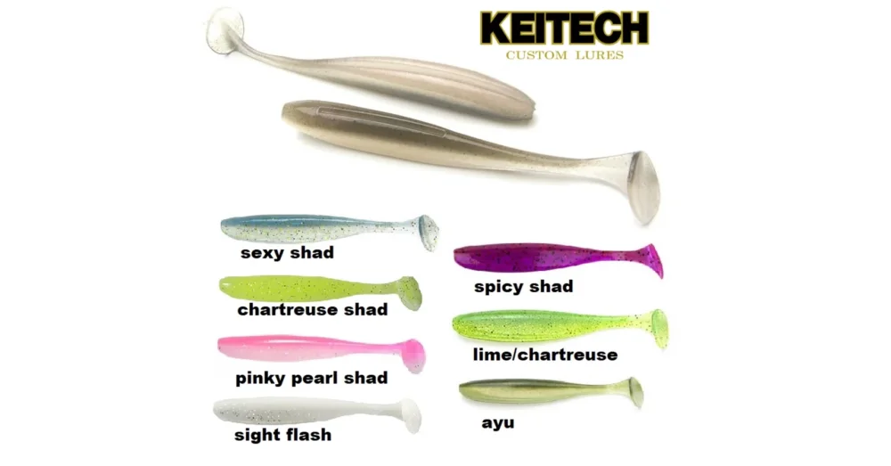 Vásárlói kedvenc KEITECH EASY SHINER GUMIHAL 3" 7,5CM 10DB/CS