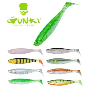GUNKI BUMPY GUMIHALAK 3,5" 9CM Népszerű