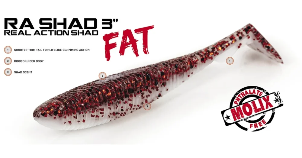 Bestseller MOLIX RA SHAD FAT 3" 6DB 7,5CM