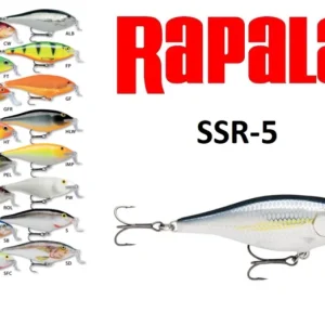 RAPALA SSR-5 SHALLOW SAD RAP WOBBLEREK Biztonságos fizetés