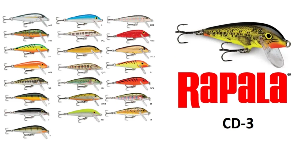 RAPALA COUNTDOWN CD03 WOBBLEREK 3CM Árcsökkenés