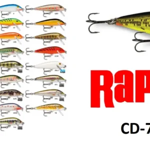 Gyors kiszállítás RAPALA CD07 COUTDOWN WOBBLEREK 7CM 8G