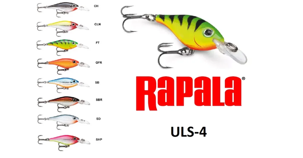RAPALA ULTRA LIGHT SHAD ULS04 WOBBLEREK 4CM 3G Olcsó