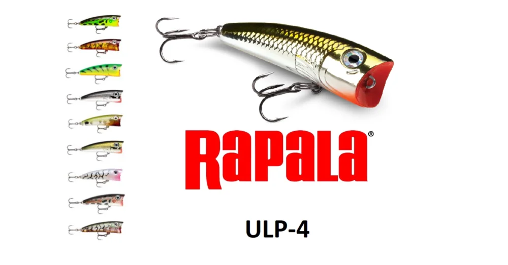 RAPALA ULTRA LIGHT POPPER ULP04 WOBBLEREK 4CM Alacsony ár