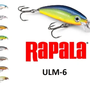 Árcsökkenés RAPALA ULTRA LIGHT MINNOW WOBBLEREK ULM06 6CM