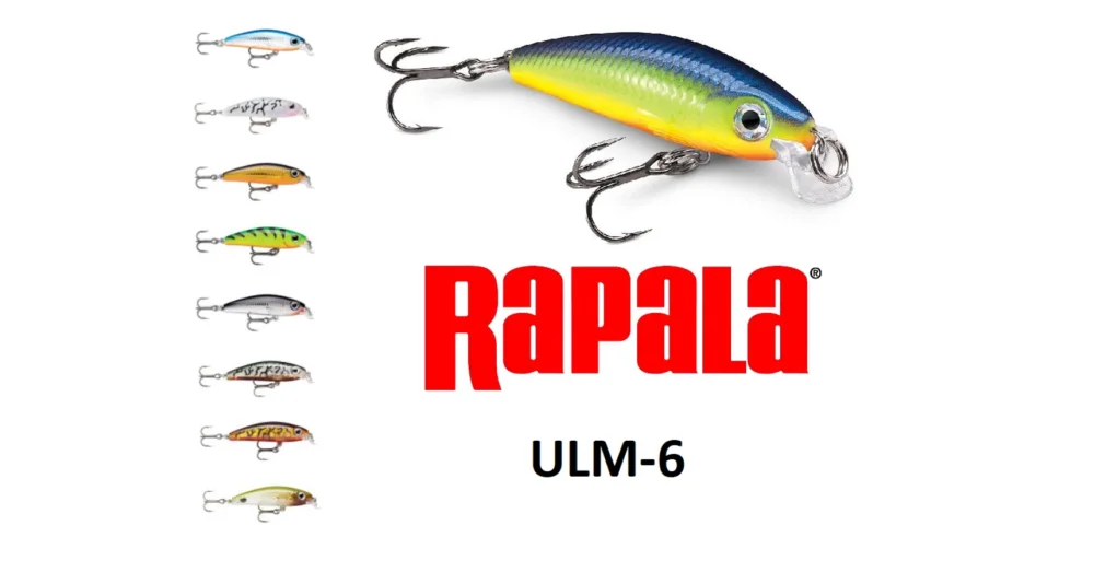 Árcsökkenés RAPALA ULTRA LIGHT MINNOW WOBBLEREK ULM06 6CM