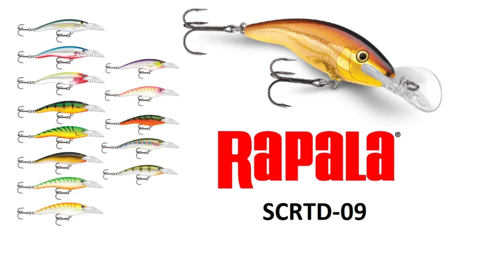 RAPALA SCATTER RAP TAIL DANCER WOBBLER SCRTD09 S Legnépszerűbb