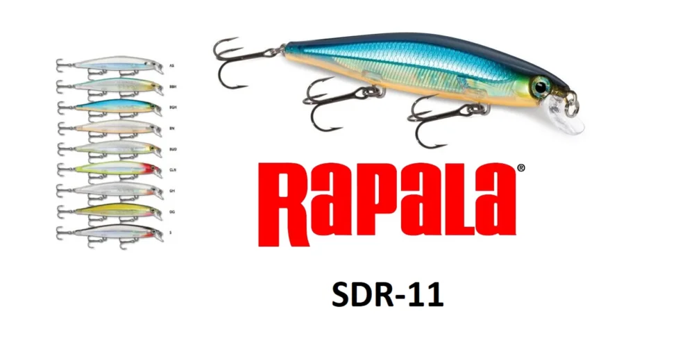 RAPALA SHADOW RAP JERKBAIT WOBBLEREK SDR11 11CM 13G Prémium