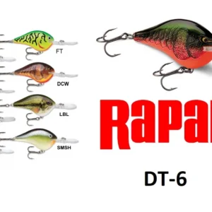 RAPALA DIVES-TO SWIMMING DEPTH OF 6FT WOBBLEREK Korlátozott ajánlat