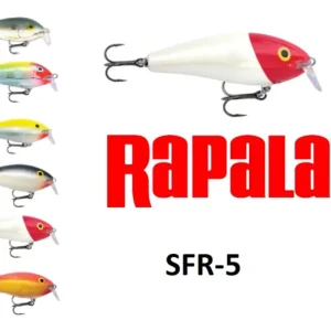 Azonnali szállítás RAPALA FAT RAP SHALLOW RUNNER SFR-5 WOBBLEREK 5CM