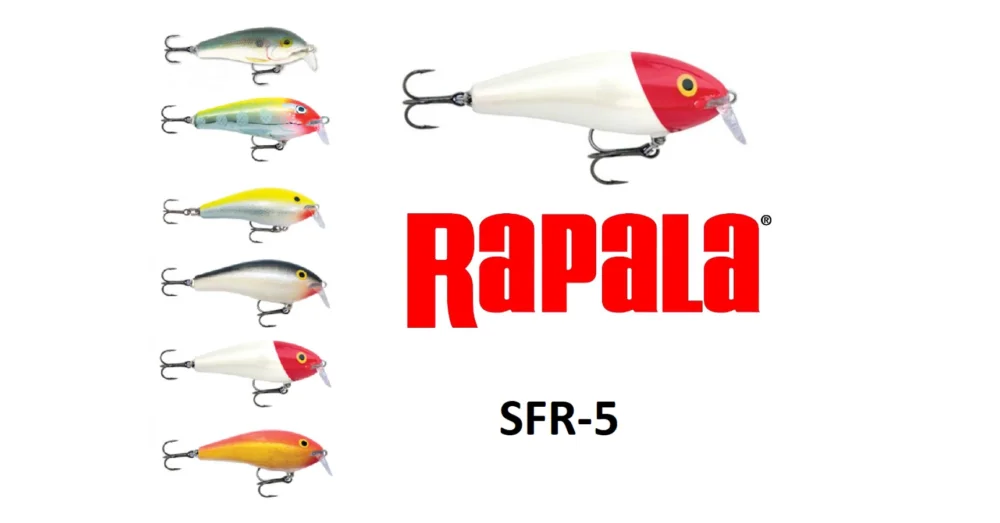 Azonnali szállítás RAPALA FAT RAP SHALLOW RUNNER SFR-5 WOBBLEREK 5CM