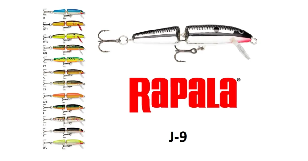 RAPALA JOINTED FLOATING J-9 WOBBLEREK 9CM 7G Biztonságos vásárlás