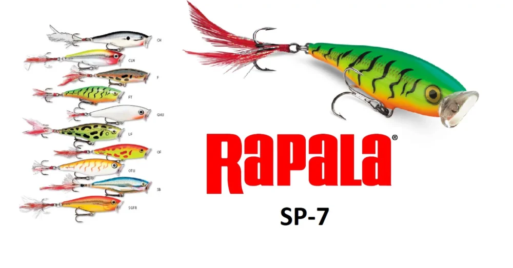 RAPALA SKITTER POP SURFACE POPPER SP07 SB Exkluzív ajánlat