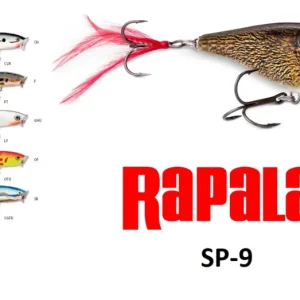 RAPALA SKITTER POP SURFACE POPPER WOBBLEREK SP09 9CM Alacsony ár