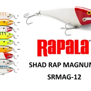 Legkelendőbb RAPALA SHAD RAP MAGNUM SINKING SRMAG-12 WOBBLER 12CM
