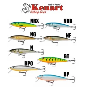 KENART FIGHTER WOBBLEREK 8CM/8GR Expressz kézbesítés