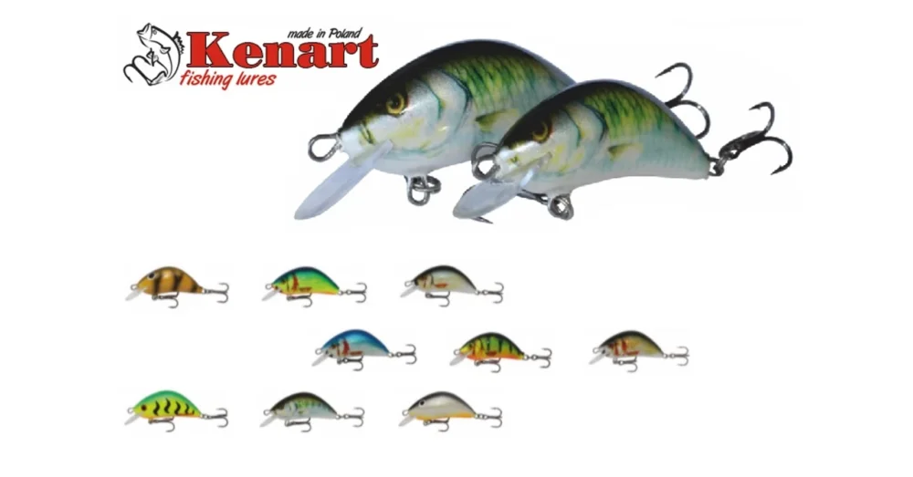 Újdonság KENART HUNTER WOBBLEREK 2CM/1,5gr