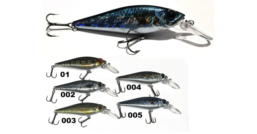 KAMATSU RATTLING MINNOW WOBBLER 8CM 14G Prémium