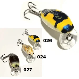 Gyors kiszállítás KAMATSU POWER BUG BOGÁR WOBBLER 2,8CM 1,8G
