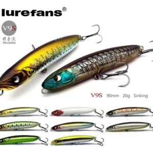 Biztonságos vásárlás LUREFANS VEILMAKO V9S WOBBLEREK 9CM 20G